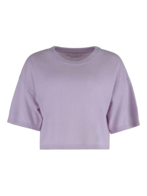 Miles short-sleeve cashmere top