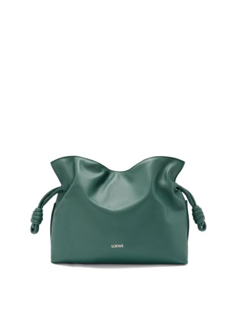 Medium Flamenco clutch in nappa calfskin