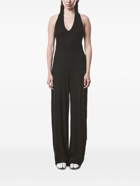 V-neck jumpsuit