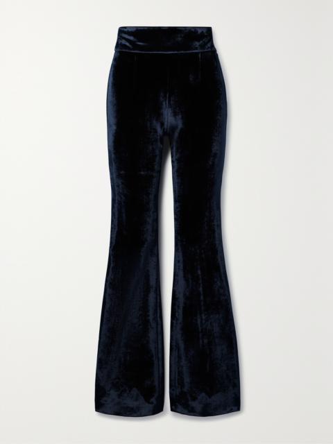 Velvet Flared Pants