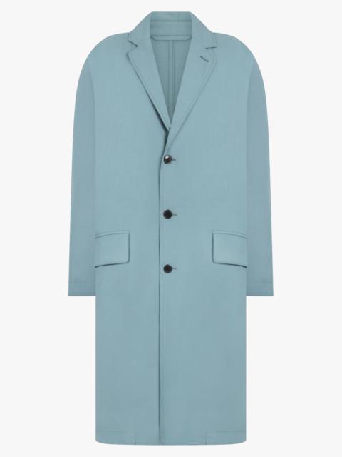 RINLEY RELAXED MID LENGTH COAT | TURQUOISE