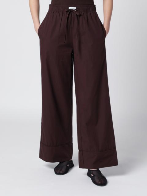 Brunette pajama trousers