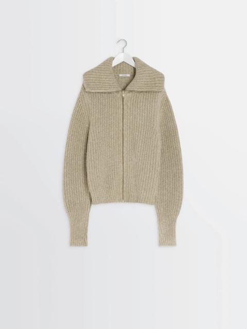 ZIPPED CARDIGAN