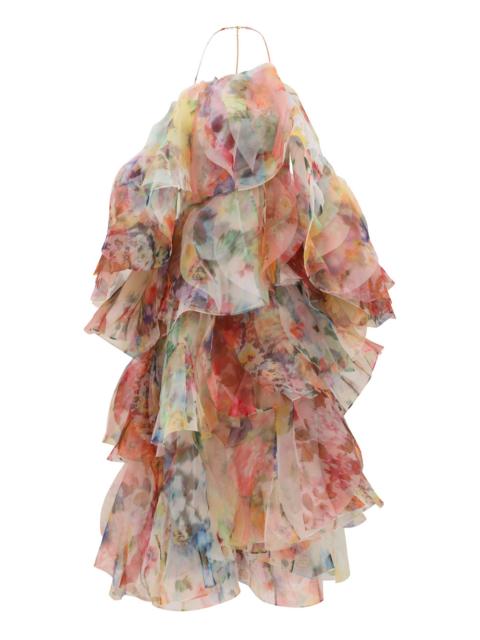 LUNA FANNED MAXI DRESS