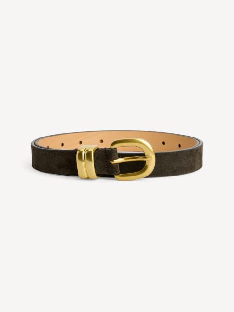 Zoilo suede belt