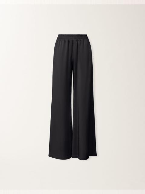 Amelia trousers in midnight blue enver satin