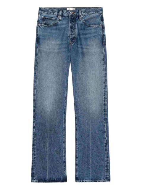faded-effect jeans