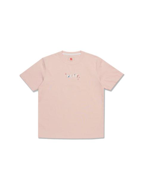 Li-Ning Sakura Graphic T-shirt 'Pink' AHSR630-2