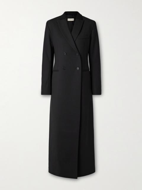 Palmer Double-breasted Wool-blend Twill Coat