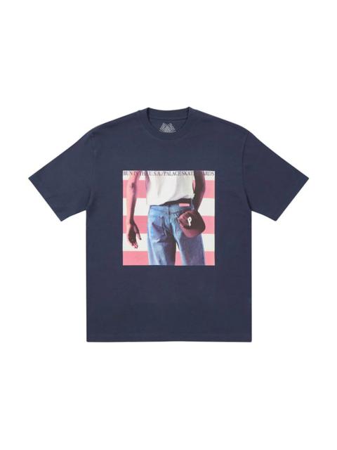 Palace Born To Bun T-shirt Navy