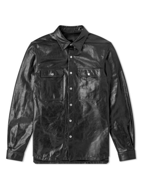 Rick Owens Leather Outershirt