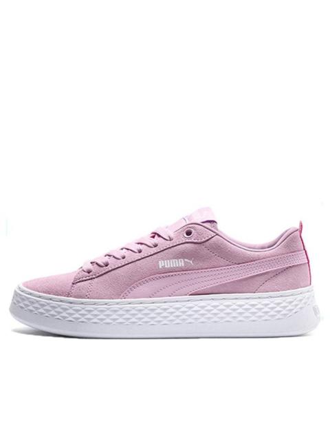 (WMNS) PUMA Smash Platform SD 'Pink' 366488-06