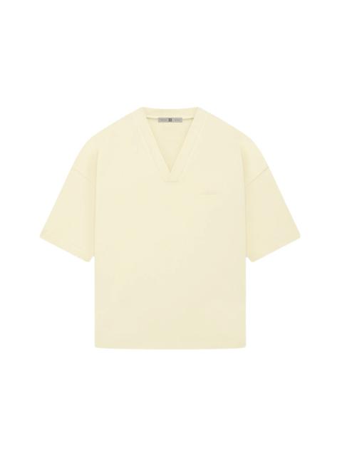 Fear of God Athletics Heavy Jersey V-Neck Tee Pale Yellow