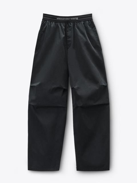 Black Chino Articulated Pant