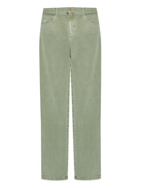 logo-engraved-button jeans