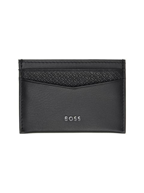 Black Goat Leather Card Holder