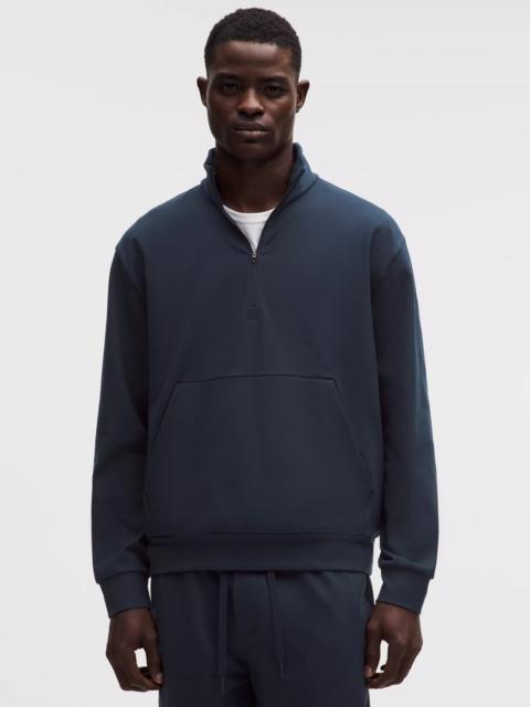 Heavyweight Soft Jersey Half Zip