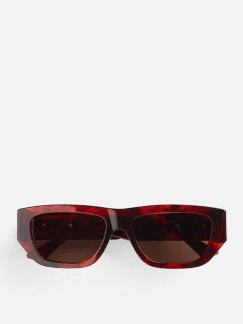 Bolt Recycled Acetate Rectangular Sunglasses