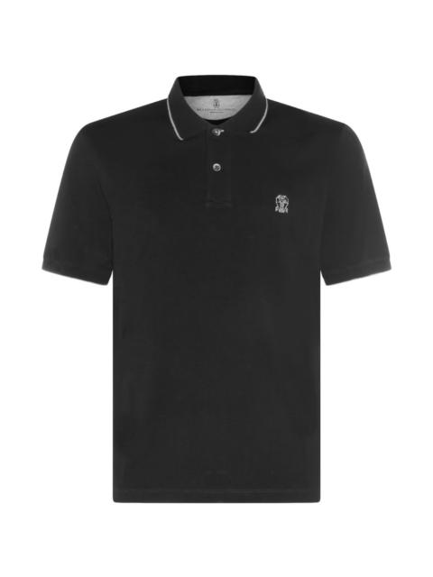 logo polo shirt