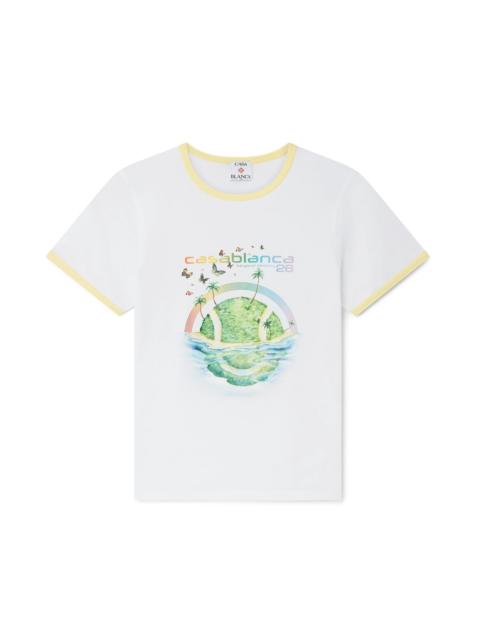 Beyond Destiny Longline Ringer Short Sleeve Tee