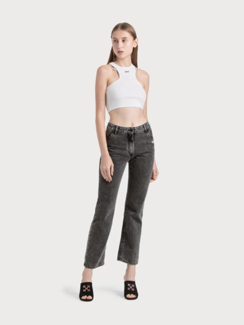 CROPPED LEG JEANS