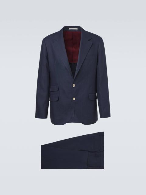 Linen suit