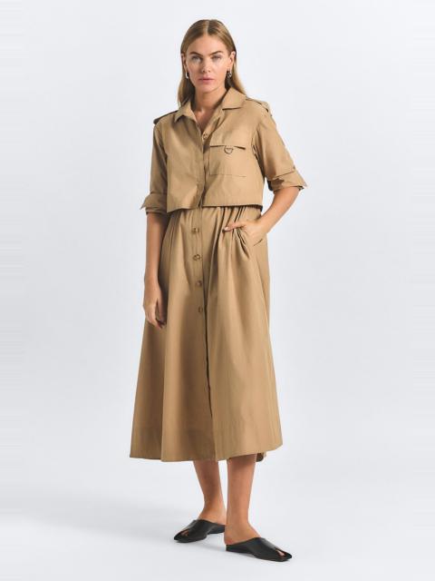 JANINE TRENCH DRESS