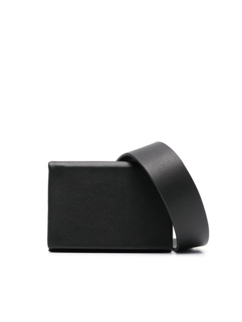 Corolla leather wallet