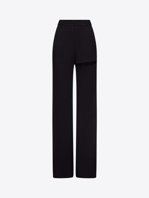 ASYMMETRIC SLIT TROUSER