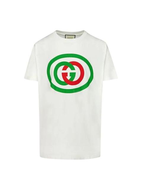 Gucci White Cotton Oversize With Interlocking G White 565806-XJBAU-9037