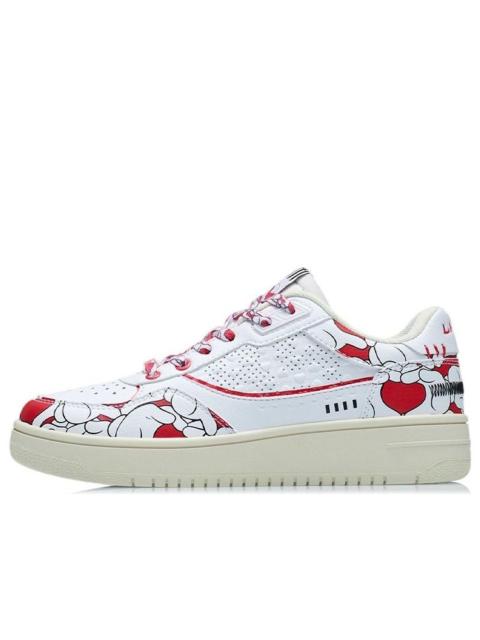 (WMNS) Li-Ning Classic Skateboarding x Disney 'White Red Minnie' AGCS146-1