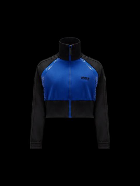 Acetate Zip-Up Sweatshirt