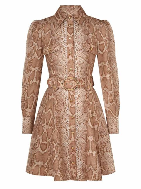 NATURA SHIRT MINI DRESS