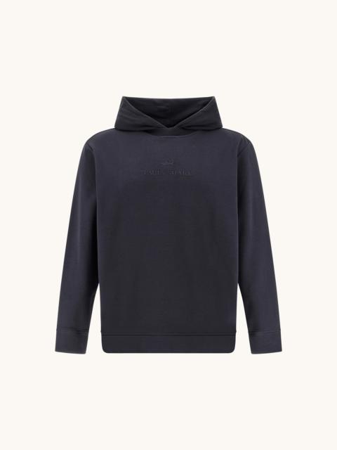 HOODIE IN ACTIVE FLEECE COTTON
