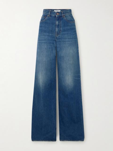 High-rise Wide-leg Jeans
