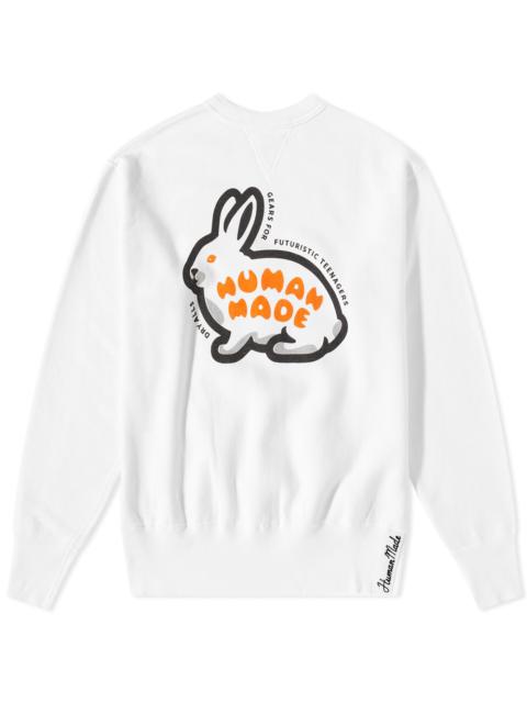 Human Made Rabbit Crew Sweat