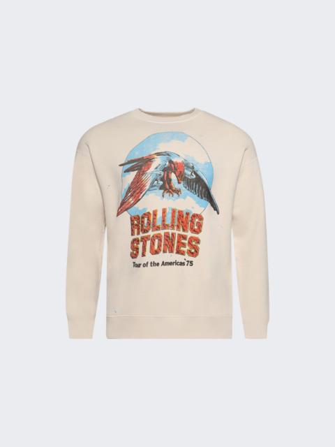 Rolling Stones Classic Crew Sweatshirt Tan