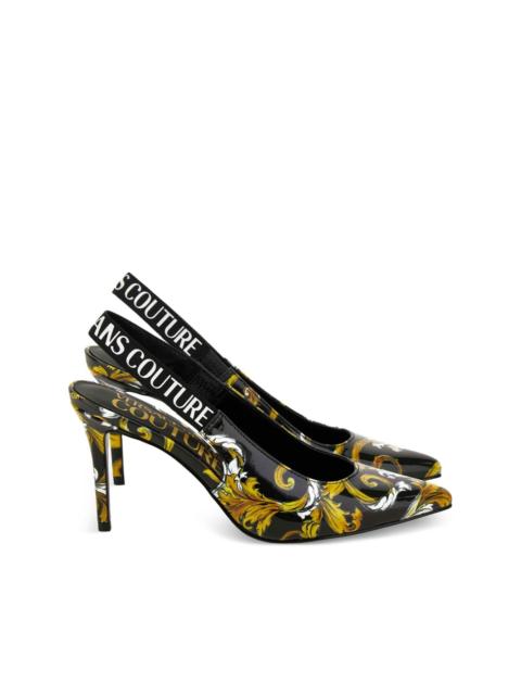 printed pumps