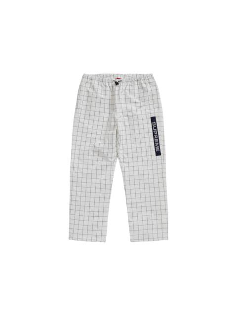 Supreme Heavy Nylon Pant Windowpane