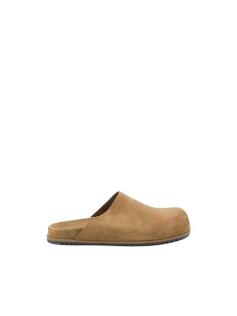 Granola suede mules