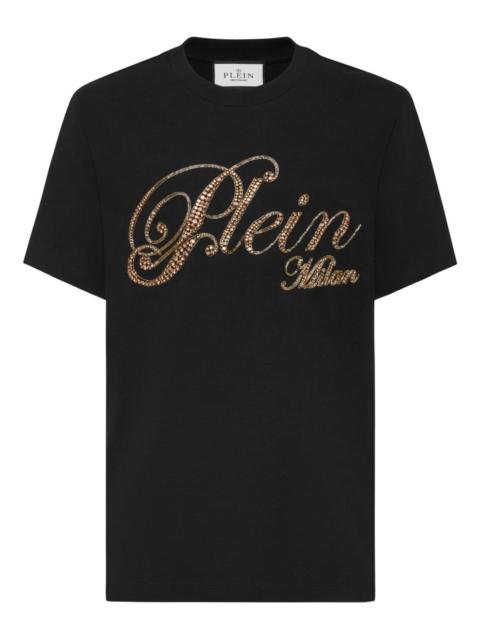 logo-embellished T-shirt
