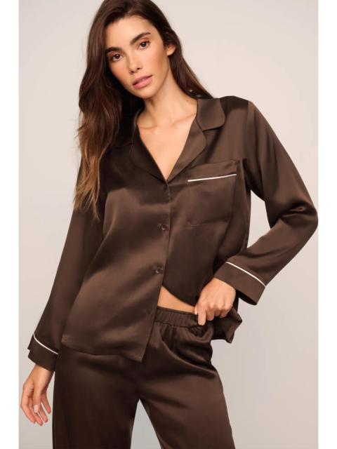 Inez Washable Silk Long PJ Set