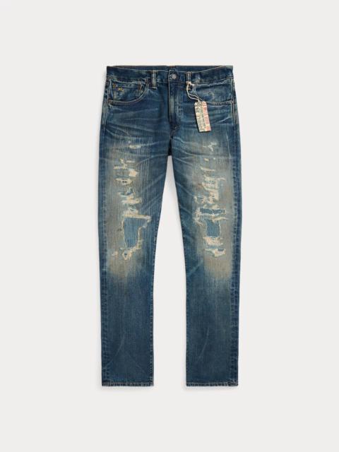 High Slim Brannon Repaired Jean