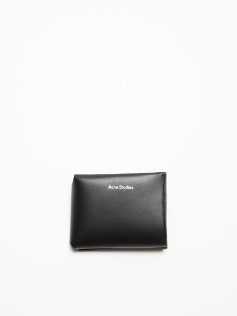 Folded card holder - Black