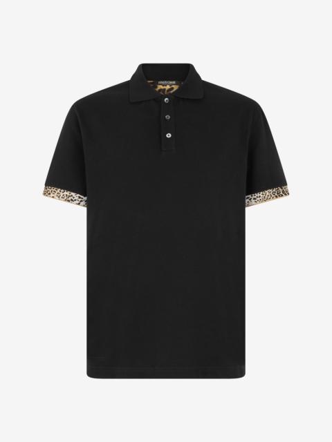 Polo With Jaguar Skin Details