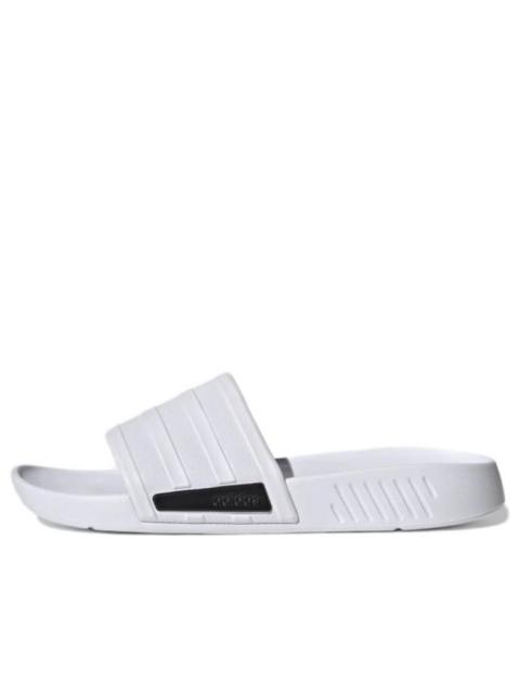 adidas Racer Tr Slides Cozy Wear-Resistant White Unisex Slippers GZ1177