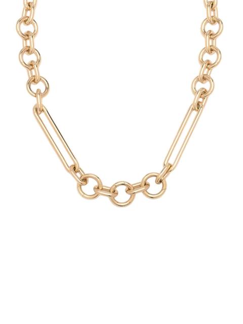 Mixed Oversized Clip Choker