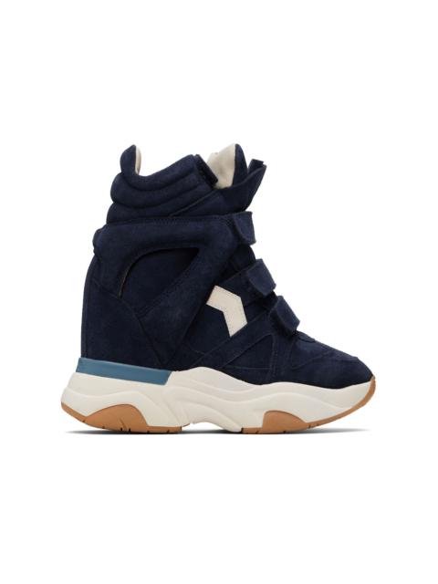 Navy Balskee Sneakers