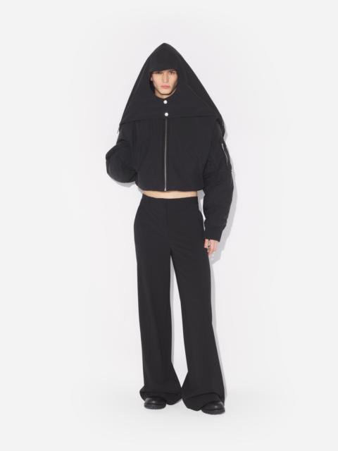 THE HOODED BOMBER JACKET