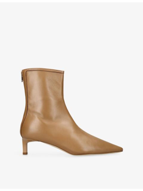 Topo Leather Ankle Boots